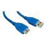 micro connectors e07-306amb-bl 6 feet superspeed usb 3.0 cable type a to micro b