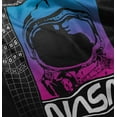 thumbnail image 5 of Vaporwave NASA Worm Logo Astronaut Romper Boys or Girls Infant Baby Brisco Brands 18M, 5 of 7
