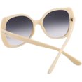 thumbnail image 3 of FEISEDY Oversized round Sunglasses Women Fashion Large Butterfly Sunglasses UV400 Protection B2755, 3 of 14