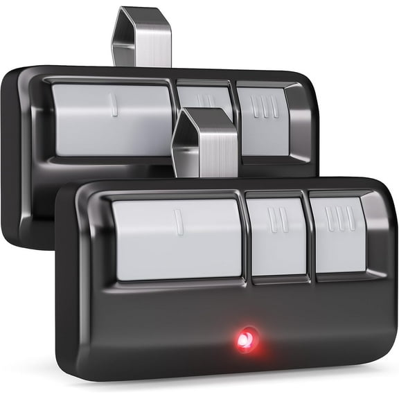 2 for Craftsman Garage Door Opener Remote 893LM 893MAX 971LM Universal with Extra Battery