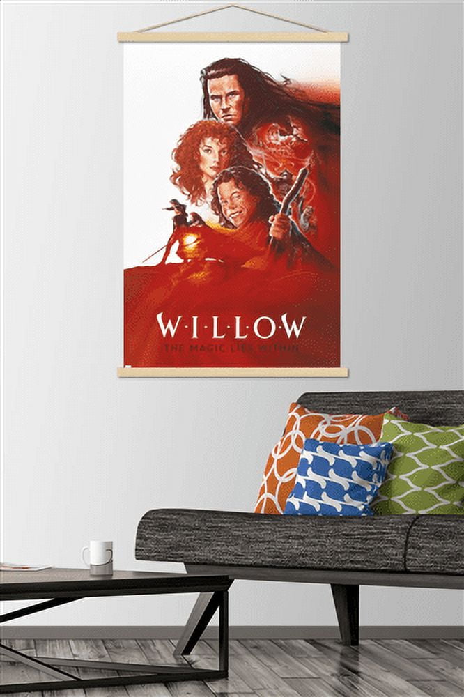 Willow - Teaser One Sheet Wall Poster with Magnetic Frame, 22.375" x 34"