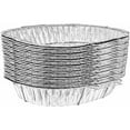 thumbnail image 3 of Nicole Fantini Disposable Aluminum Oval Roaster pan with Handle Rack18.25 L X 13 W X 3.5": Qty 100, 3 of 5