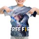 thumbnail image 3 of Camiseta con estampado 3D para niños, camiseta Free Fire 3D, camisetas casuales, camiseta de verano de manga corta con cuello redondo, ropa para niños Y2K, camiseta para niños, 3 of 5