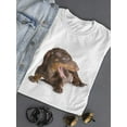 thumbnail image 3 of Dachshund Puppy Yawning T-Shirt Women -Image by Shutterstock, Female Small, 3 of 4