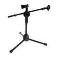 thumbnail image 2 of kusrkot Microphone Réglable Trépied Support Micro pour Scène Studio Salle Noir, 2 of 9