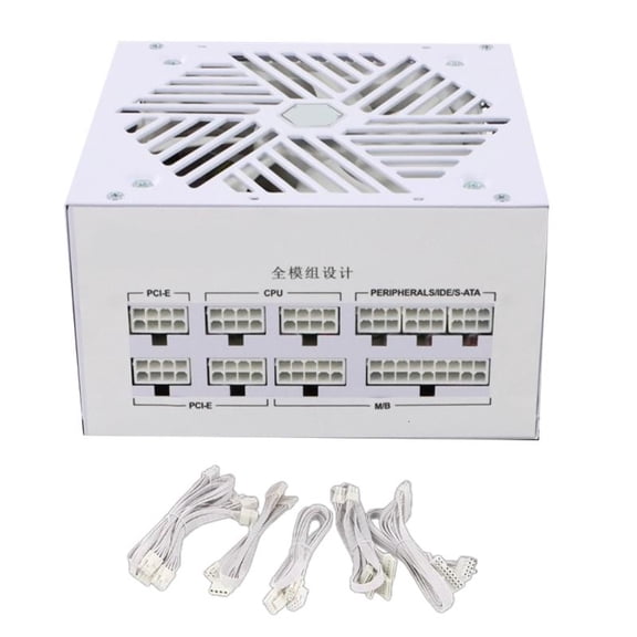 CEORPER Fully Modulars 850W PSUs Power Supply Unit with Quiet Cooling Technology