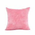 thumbnail image 1 of Decodeary Solid Colour Corduroy Square Cushion Cover Home Decor Throw Pillow Case Lounge pink, 1 of 6