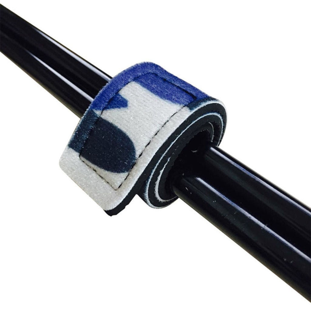 WOXINDA Fishing Rod Tie Strap Belt Tackle Elastic Wrap Band Pole