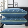 thumbnail image 7 of Qholemyo Hotel Collection Cool Gusseted Pillow Bed Pillows For Side Back Sleepers Hotel Quality Soft Comfortable Sleeping Pillow Home Goods, 7 of 7