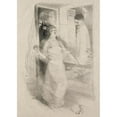 thumbnail image 3 of Adolphe Léon Willette 11x14 Black Modern Framed Museum Art Print Titled - Pierrot, 3 of 5