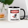 thumbnail image 4 of CafePress - Beans Mug - 11 oz Ceramic Mug - Novelty Coffee Tea Cup, 4 of 6