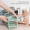 thumbnail image 5 of 2 Tier Slim Storage Rack, 2 Tier Bathroom Organizers Utility Storage Holder Shelves Mobile Shelving Unit Organizer for Office, Kitchen, Bedroom, Bathroom, Laundry Room, 5 of 6
