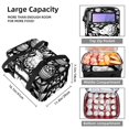 thumbnail image 3 of Easter Double Layered Insulated Lunch Bag with Two Compartments, Large Capacity, Refrigeration Capability - Hand Carry 7.1x11.4x16.1 Inches, 3 of 6