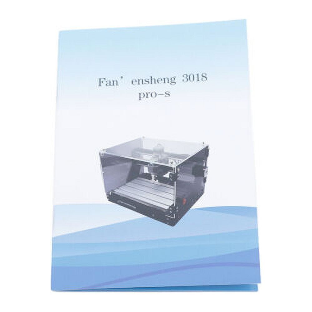 Mini CNC Router Machine 3018-SE V2 Engraver with Transparent Enclosure + Spindle