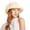 Beige, variant on Mesh Floral Sun Hat, Dome formal Cap, Large Brim Outdoor Headwear, Women Light Breathable Stylish Hat for Wedding Ceremony Travel Sun Protection Elegant Party Headgear,Purple