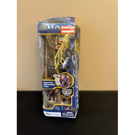 Halo Mage Bloks 96929 Flood Pod: Elite Combat Form 2011 ( New ) (Damaged Box )