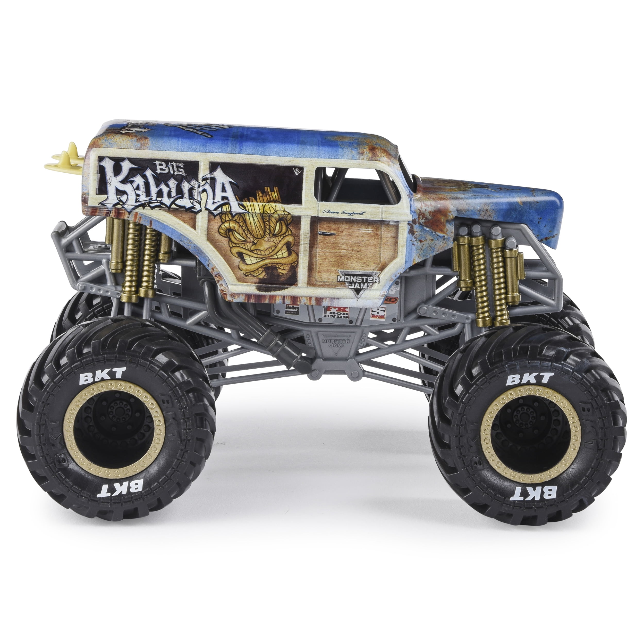 Monster Jam, Official Big Kahuna Monster Truck, Die-Cast Vehicle, 1:24 Scale