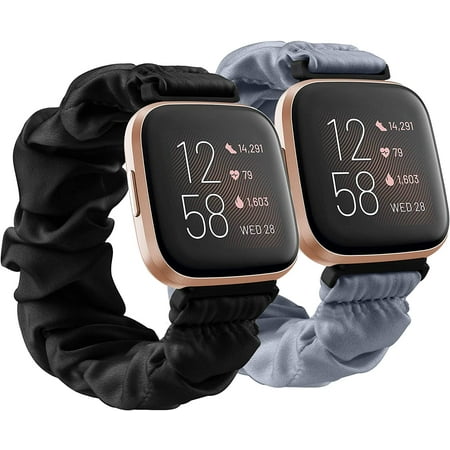scrunchie fitbit versa band