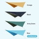 thumbnail image 2 of Tienda de campaña para moscas, toldo de vela, impermeable, para lluvia resistente a los rayos UV Meterk Negro, 2 of 7