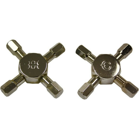 Thrifty 1574-T Vice Grip Crystal Faucet Handle