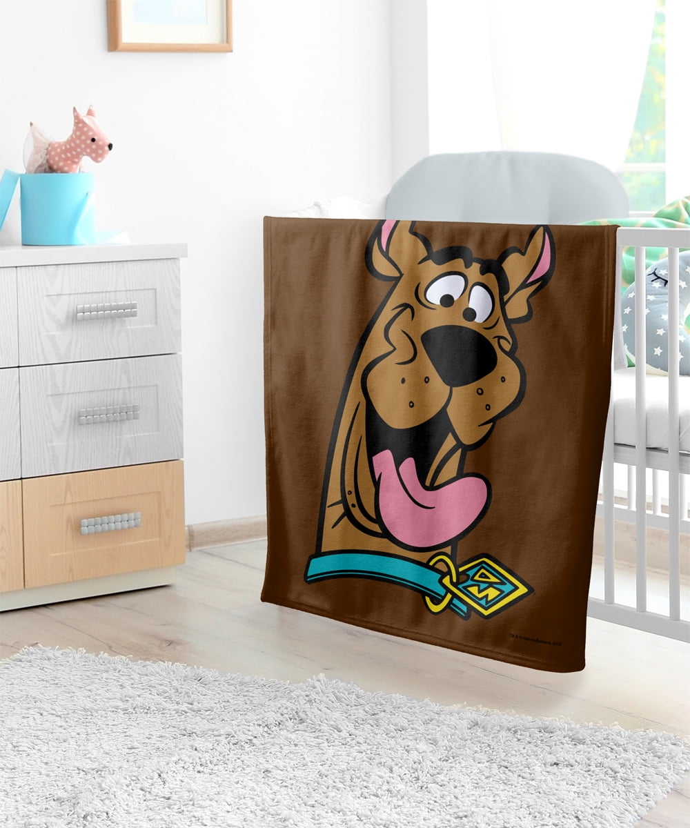 Scooby Doo Soft Fleece Baby Blanket for Infant Toddler All Season