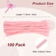 thumbnail image 3 of Uxcell 100-Pack Limpiapipas para Manualidades, 11.8" Varillas de Chenille para Arte/Festivales Ramo/Manualidades/Christmas/Proyectos DIY [Rosa Claro], 3 of 7