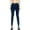 Blue, variant on QHFBli Women's 2 in 1 Yoga Leggings with Shorts High Waist Tummy Control Side Pockets for Outdoor Exercise Leggings