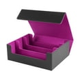 thumbnail image 1 of Ximing Deck Card Case Collectible Game Card Box Holds 1800 Cards for Baseball Cards Purple, 1 of 10