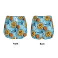 thumbnail image 6 of Goofa Sunflowers Printed Women 2 in 1 Running Shorts,Quick Dry Athletic Workout Shorts,High Waisted Athletic Shorts with Liner Pockets-XX-Large, 6 of 9