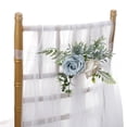 thumbnail image 1 of QINXIN Artificial Chair Back Flower Simulation Fake Decorative Flower Outdoor Wedding Landscaping Layout Prop, 1 of 7