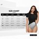 thumbnail image 5 of Balery Black White Fluid Sculpture Body de cuello redondo de manga corta para mujer Tops de manga corta Tops básicos-X-Large, 5 of 7