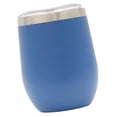 thumbnail image 3 of Vaso de 12 , vaso de material acero inoxidable sin vástago con tapa, matraz de doble pared con aislamiento al vacío para , oficina, vino, caf Azul shamjiam Vaso térmico inoxidable, 3 of 5
