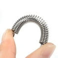 thumbnail image 4 of Unique Bargains 1mmx6mmx55mm Extended Compression Spring,5.3Lbs Load Capacity,Silver,Pack of 5, 4 of 5