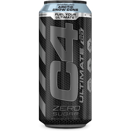 C4 Ultimate Energy Drink, Arctic Snow Cone, 16 fl oz Single Can
