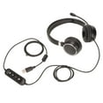 Telephone Headset Multifunctional Volume Adjustment Microphone Mute USB