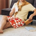 thumbnail image 3 of Wukai Tomatoes And Chili Men’s Short Pajama Pants With Pockets Soft Sleep Pj Shorts for Men-, 3 of 6