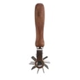 thumbnail image 3 of ckepdyeh Stainless Steel Wheel Pizza Bread Needle Punchers Roller Pie Pastry Dough Pitter Wooden Handle, 3 of 8