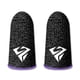thumbnail image 4 of Guantes Sensibles Inteprter 10 Piezas Gaming Fingertip Tejido Transpirable Antihuellas Portátiles Púrpura Tipo 2, 4 of 6
