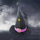 thumbnail image 4 of Witch Hats Halloween Costume Accessory for Halloween Party Decorations Hat Elegant Conjurer Hat for Masquerad, 4 of 4