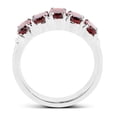 thumbnail image 2 of 2.55 Carat Genuine Garnet .925 Sterling Silver Ring, 2 of 3