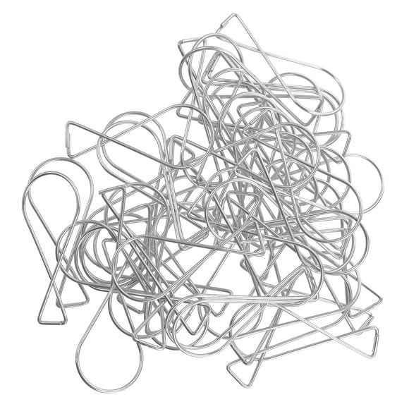 HONITANO 100Pcs Steel Drop Ceiling Hanging Hooks with High Load Bearing for Home and Office