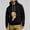 #0212-Black, variant on Men Hoodies with Thumb Hole Long Sleeve Kangaroo Pocket Loose Fit Casual Warm Winter Pullover Top