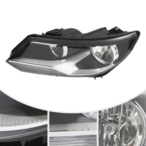 For 2012 2013 2014 2015 2016 2017 Volkswagen Tiguan Left Driver Side Halogen Headlight LH