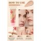 thumbnail image 3 of Caja de 24 correctores Rose Foundation de 30 ml, hidratantes duraderos, difíciles de quitar, maquillaje en polvo, blanco húmedo, natural., 3 of 4