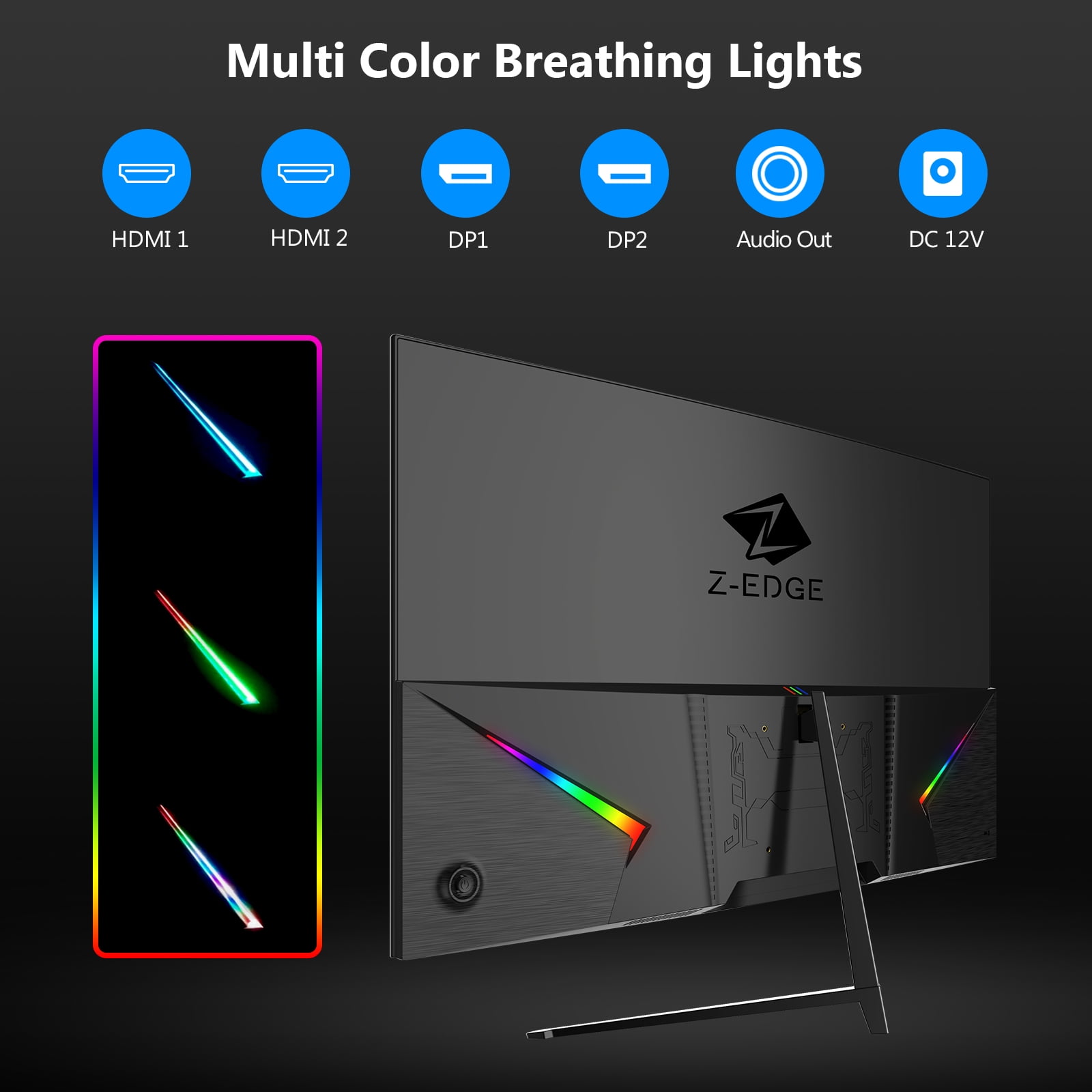 Buy ZEDGE UG32F 32Inch Curved Gaming Monitor 200Hz 1ms MPRT Full HD