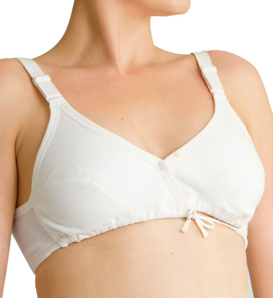 Cottonique Women's Cottonique W12225 Latex Free Organic Cotton Side