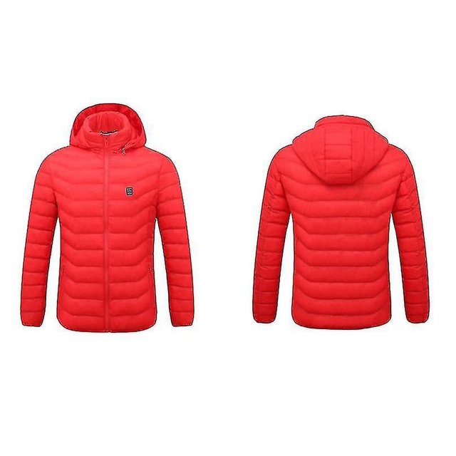 Heated Jacket Winter Outdoor Warm Electric Heating Coat 8 Heating Zones Ns2
