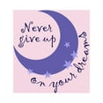 thumbnail image 2 of CafePress - NEVER GIVE UP ON DREAMS Body Suit - Baby Light Bodysuit, Size Newborn - 24 Months, 2 of 4