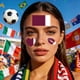 thumbnail image 1 of Uuiauoio 10 pcs Temporary Football Tattoo Stickers Set of 10 for Match Party Fan Celebration Face Body Art Decoration Sport Themed Supplies, 1 of 6