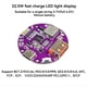 thumbnail image 4 of Módulo de Carga Rápida de 22,5 W, Cargador de Banco de Energía, Placa de Circuito Mini de 5 A, Kit de Placa Base DIY con Pantalla de Luz, 4 of 5